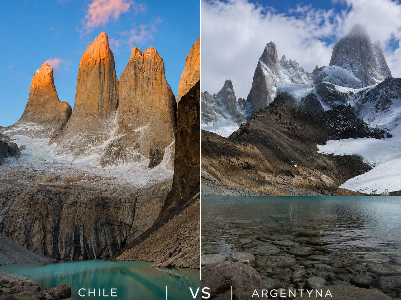 Patagonia: Chile czy Argentyna