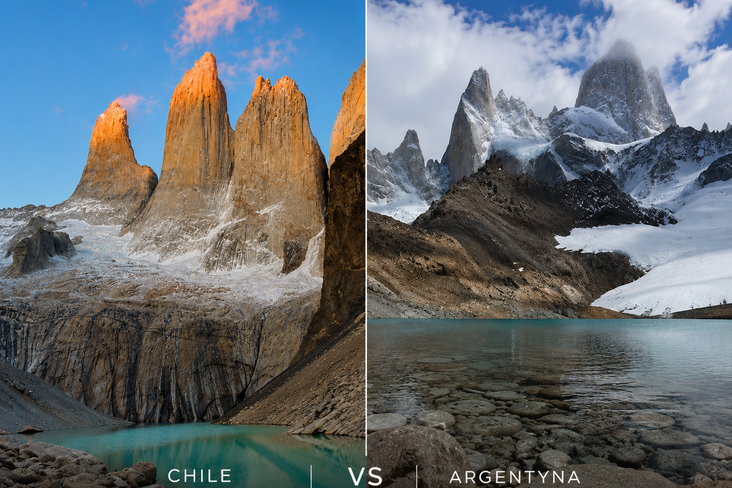 Patagonia: Chile czy Argentyna