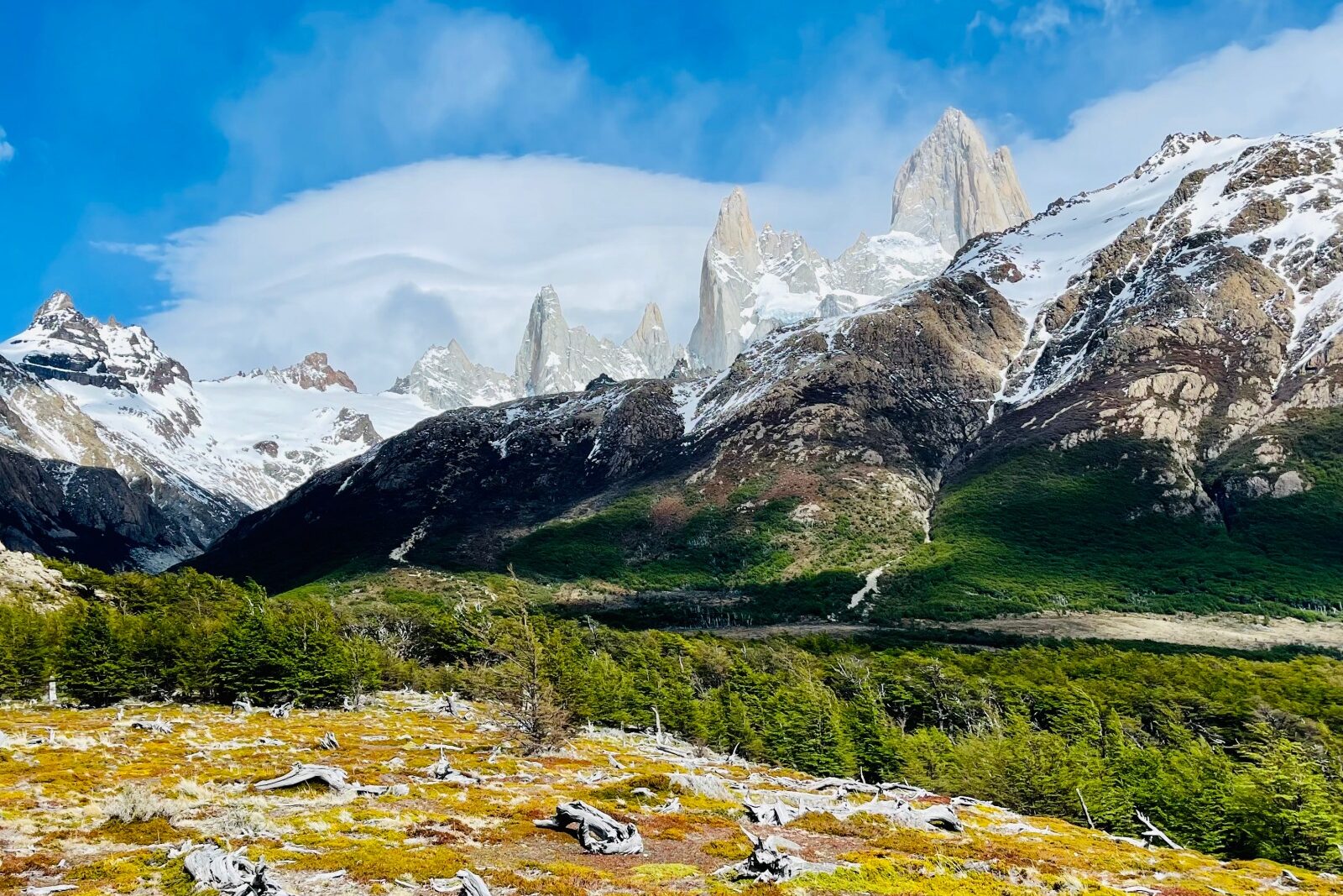 Fitz Roy w El Chalten Patagonia
